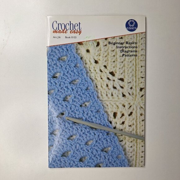 You can Crochet Made Easy Simple Steps Booklets Learning Beginner Basics Pattern - Picture 3 of 9
